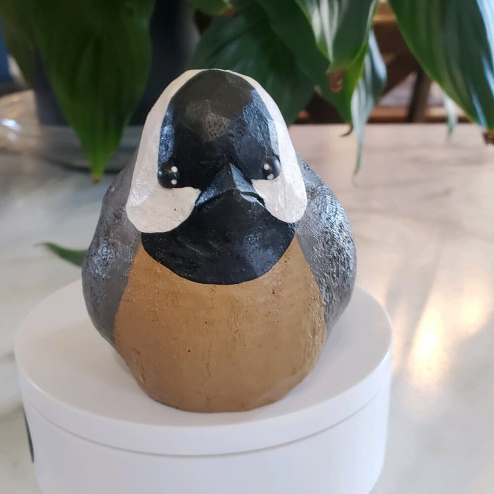 Chickadee Bird Figurine